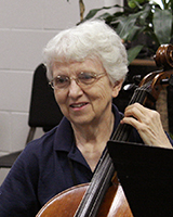 woman cello